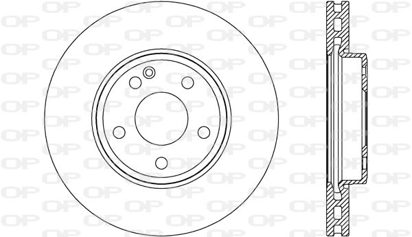 OPEN PARTS Jarrulevy BDR2701.20